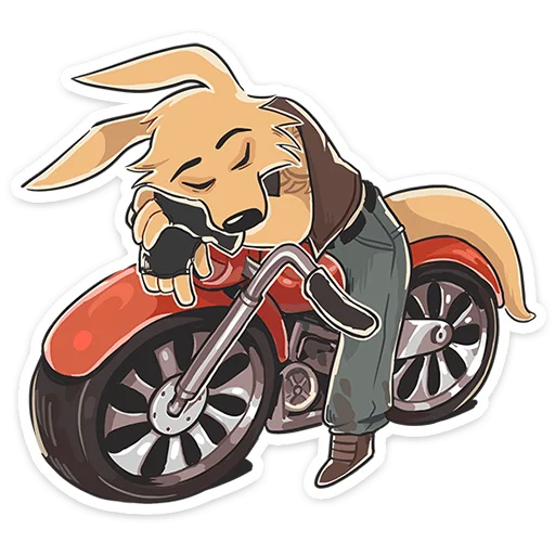 😴 Стикер «Хэнк» для Telegram