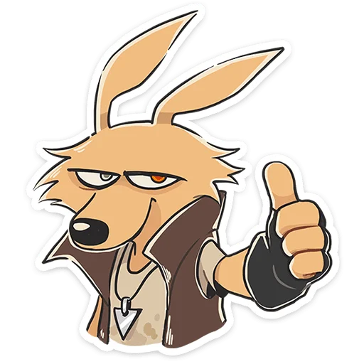 👍 Стикер «Хэнк» для Telegram