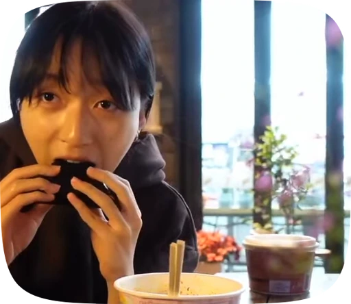 🖇 Стикер «Hannah Bahng» для Telegram