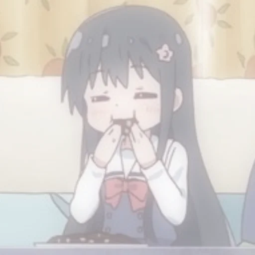 🧁 Стикер «Hana Shirosaki» для Telegram