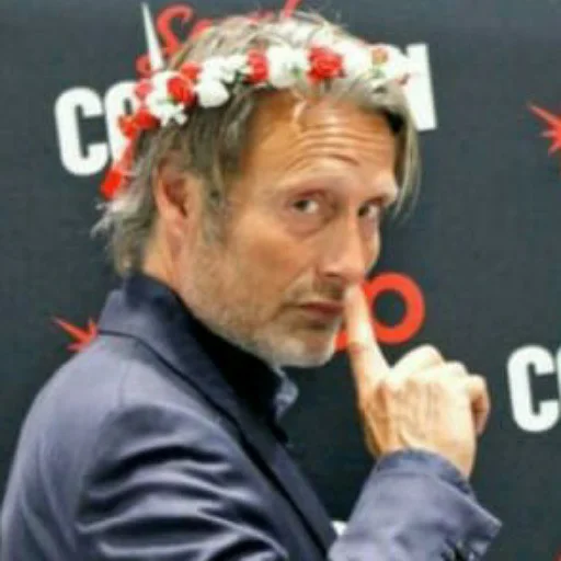 😶 Стикер «Hannibal the mandibal» для Telegram