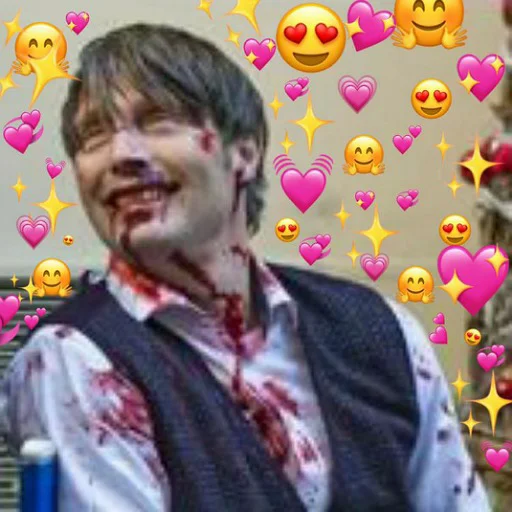 😍 Стикер «Hannibal the mandibal» для Telegram