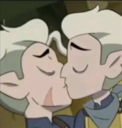 👨‍❤️‍💋‍👨 Стикер «Хантерик» для Telegram