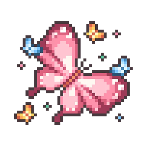 🦋 Стикер «Долго и счастливо Без Текста» для Telegram
