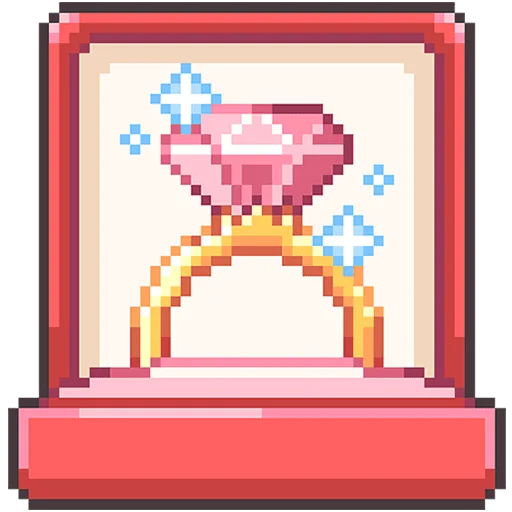 💍 Стикер «Долго и счастливо Без Текста» для Telegram