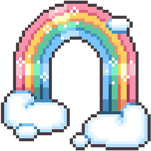 🌈 Стикер «Долго и счастливо Без Текста» для Telegram