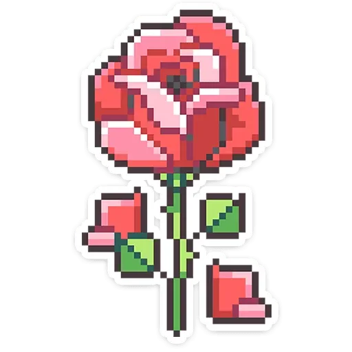 🌹 Стикер «Долго и счастливо» для Telegram