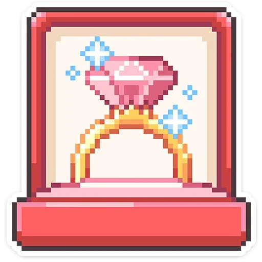 💍 Стикер «Долго и счастливо» для Telegram