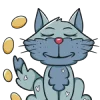 🐱 Эмодзи «Happy cat» для Telegram