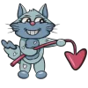 ⬇️ Эмодзи «Happy cat» для Telegram