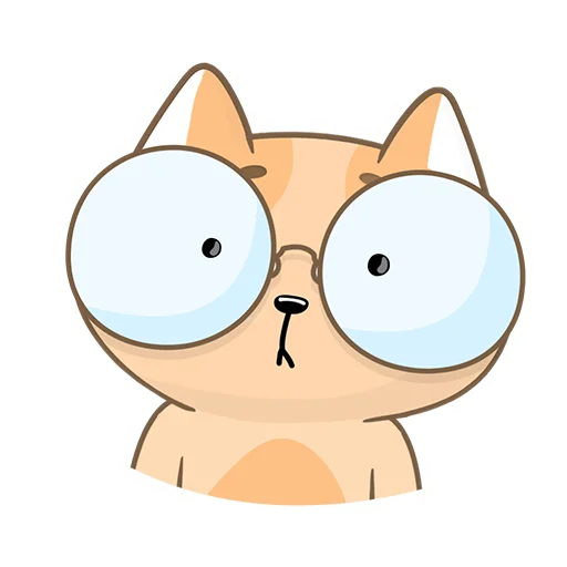 😳 Стикер «Happy Сat» для Telegram