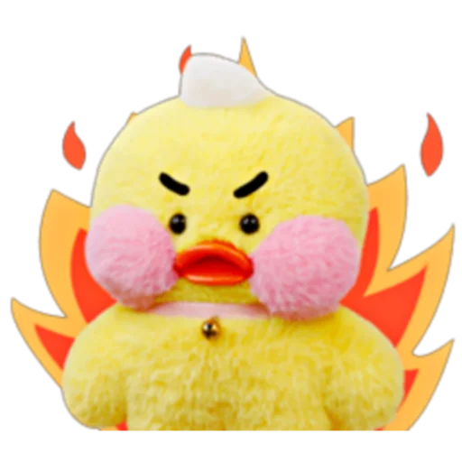 🐣 Стикер «Happy Fanfanduck + fanfanchuu (FULL) [ENG]» для Telegram