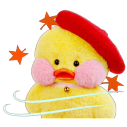 🐣 Стикер «Happy Fanfanduck + fanfanchuu (FULL) [ENG]» для Telegram