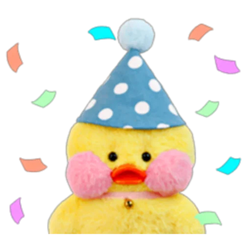🐣 Стикер «Happy Fanfanduck + fanfanchuu (FULL) [ENG]» для Telegram