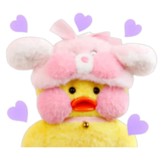 🐣 Стикер «Happy Fanfanduck + fanfanchuu (FULL) [ENG]» для Telegram