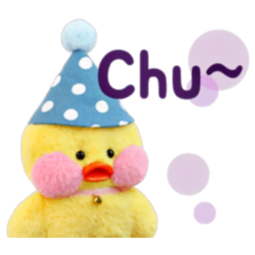 🐣 Стикер «Happy Fanfanduck + fanfanchuu (FULL) [ENG]» для Telegram