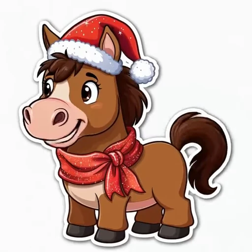 ☺️ Стикер «Red horse» для Telegram