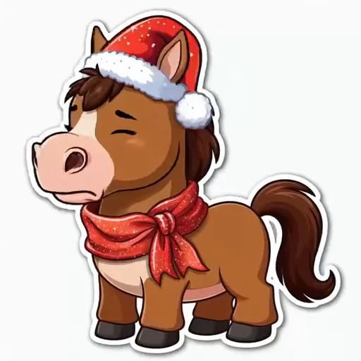😒 Стикер «Red horse» для Telegram