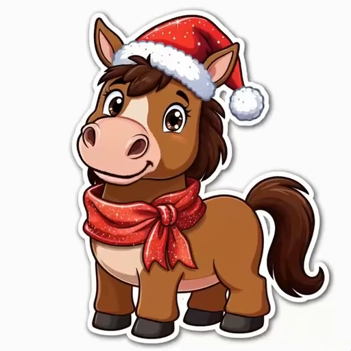😊 Стикер «Red horse» для Telegram