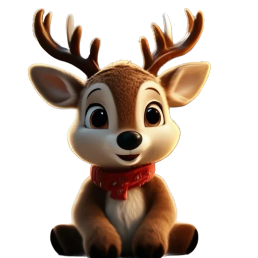 🦌 Стикер «New Year Christmas Новый год Рождество» для Telegram