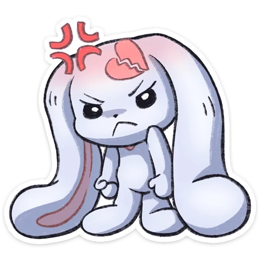 😡 Стикер «Хэппи» для Telegram