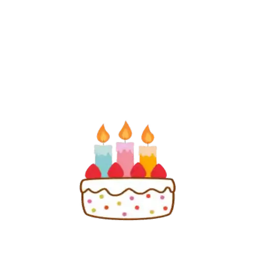 🎂 Стикер «Happy Birthday» для Telegram