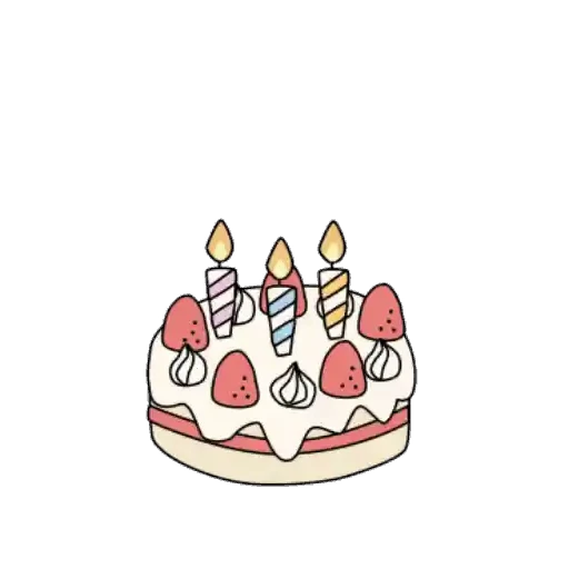 🎂 Стикер «Happy Birthday» для Telegram