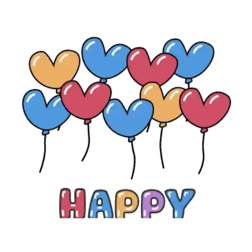 🎂 Стикер «Happy Birthday» для Telegram