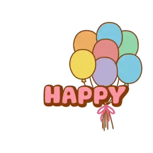 🎂 Стикер «Happy Birthday» для Telegram