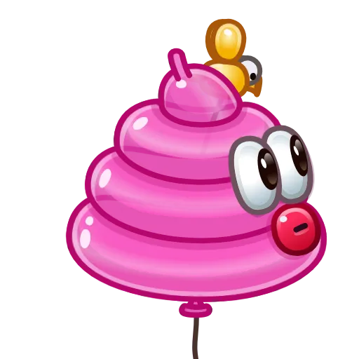 💩 Эмодзи «Happy Brownie Больше в тгк» для Telegram