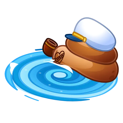💩 Эмодзи «Happy Brownie Больше в тгк» для Telegram