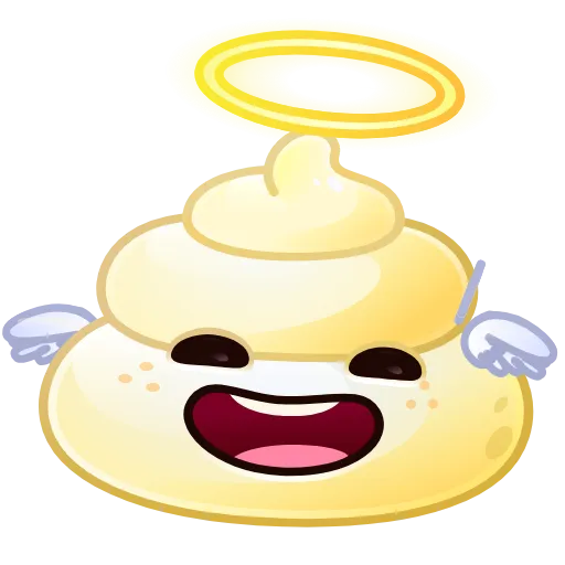 💩 Эмодзи «Happy Brownie Больше в тгк» для Telegram