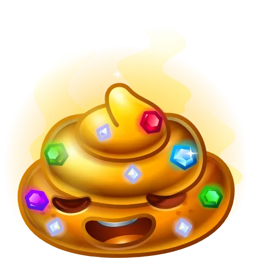 💩 Эмодзи «Happy Brownie Больше в тгк» для Telegram