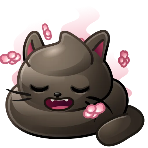 💩 Эмодзи «Happy Brownie Больше в тгк» для Telegram