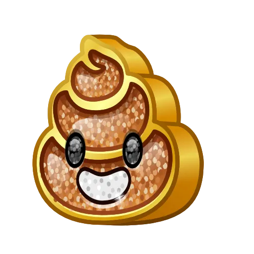 💩 Эмодзи «Happy Brownie Больше в тгк» для Telegram