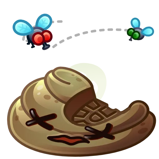 💩 Эмодзи «Happy Brownie Больше в тгк» для Telegram