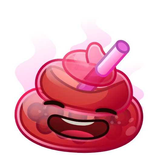 💩 Эмодзи «Happy Brownie Больше в тгк» для Telegram