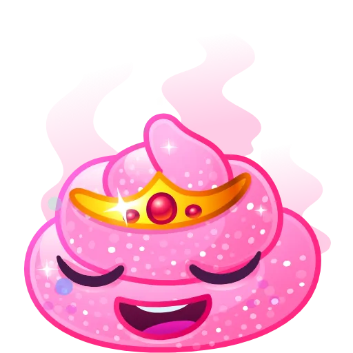 💩 Эмодзи «Happy Brownie Больше в тгк» для Telegram