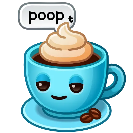 💩 Эмодзи «Happy Brownie Больше в тгк» для Telegram