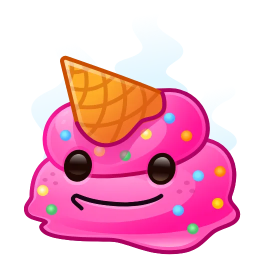 💩 Эмодзи «Happy Brownie Больше в тгк» для Telegram