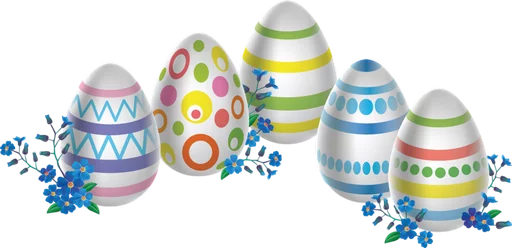 🎗 Стикер «Happy Easter» для Telegram