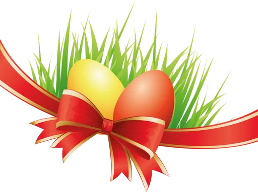 🎗 Стикер «Happy Easter» для Telegram