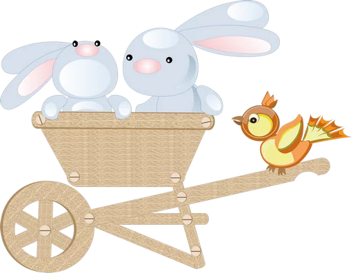 🐇 Стикер «Happy Easter» для Telegram