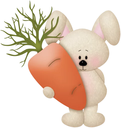 🐇 Стикер «Happy Easter» для Telegram