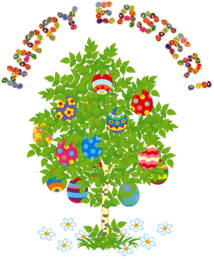 🎉 Стикер «Happy Easter» для Telegram