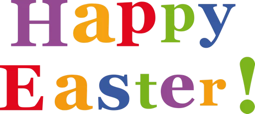🎉 Стикер «Happy Easter» для Telegram