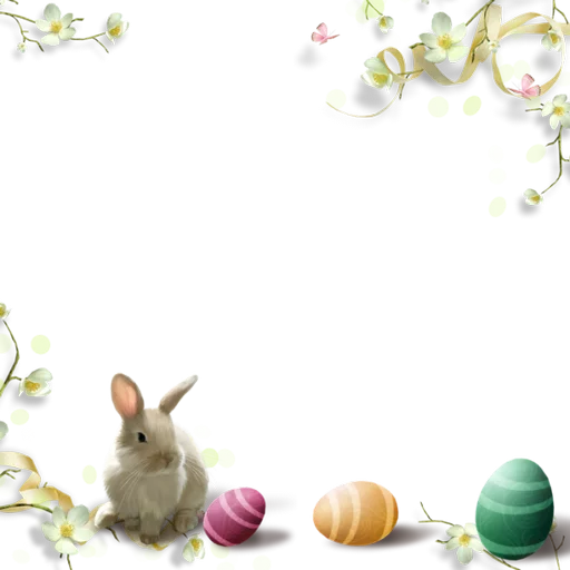 🎗 Стикер «Happy Easter» для Telegram