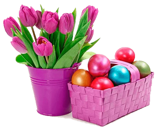 🍥 Стикер «Happy Easter» для Telegram