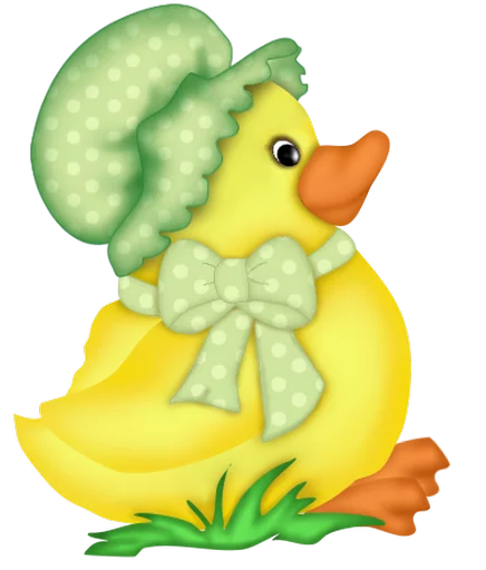 🐥 Стикер «Happy Easter» для Telegram
