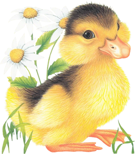 🐥 Стикер «Happy Easter» для Telegram